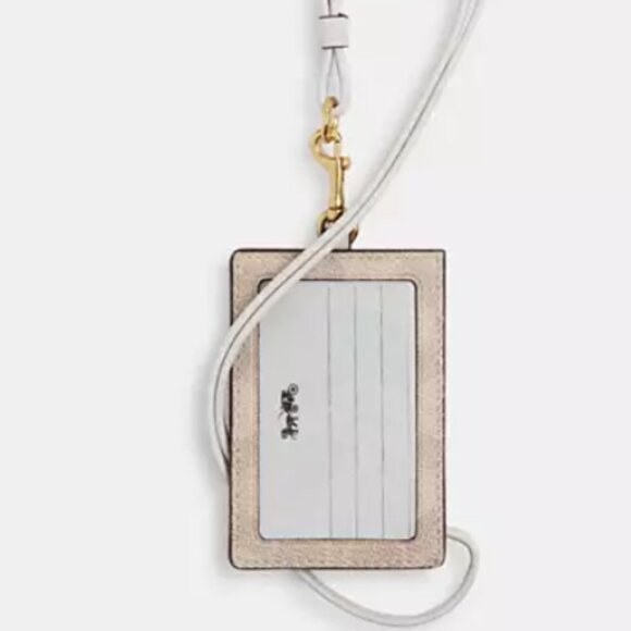 Id Lanyard In Signaure Canvas - Picture 2 of 3